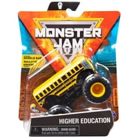 Vehículo Fundido A Presión Monster Jam Higher Education A Escala 1:64