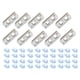 thumbnail image 3 of 50 Clips De Fijación Para Vallas De Jaulas De Mascotas, Hebillas Premium Resistentes, Conectores De Valla Blancos, 3 of 5