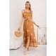 thumbnail image 3 of Maxi Vestido Largo Verano Mujer Holgado Pabilos Estampado 3359, 3 of 4