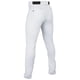 thumbnail image 2 of Pantalones de béisbol Easton RIVAL+ de poliéster blanco para adultos, talla XL, 2 of 6