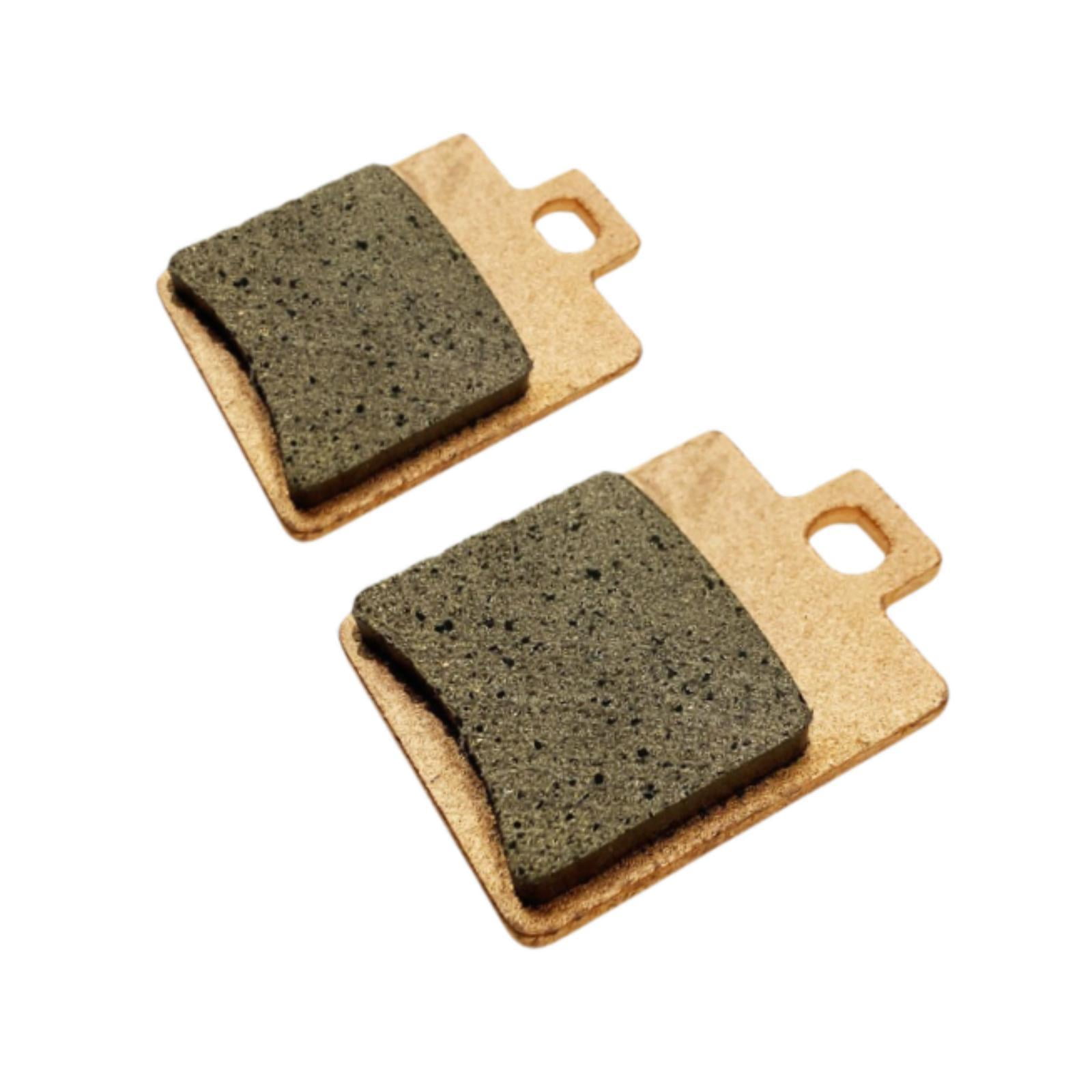 Ioensy - Juego De 2 Pastillas De Freno Con Disco De Fricción De Cobre Para Karts, Quads Y Motocicletas