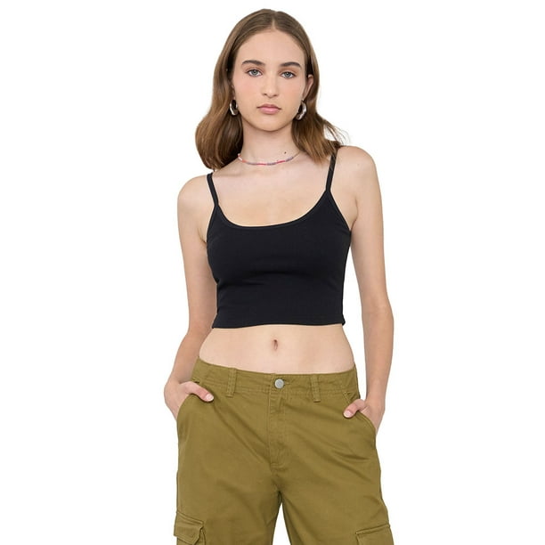 Peto Mujer Pabilo Rib Negro Corona