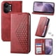 thumbnail image 1 of Funda Tipo Billetera para Xiaomi Poco X8 Promax Cover 2 en 1 Desmontable con Ranuras para Tarjetas y Ventana de Foto, Soporte y Correa de Muñeca Rojo, 1 of 6