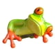 thumbnail image 3 of Resina Creativa 3D Craft Frog Figurine Escritorio De Oficina Decoración De Computadora Ornamento 2, 3 of 5