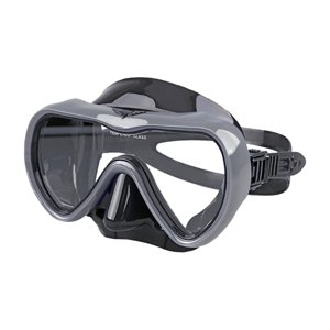 Ioensy - Gafas De Buceo Vista Clara Marco Grande Gafas De Natación Antivaho Ajustables Para Adultos Negro