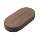thumbnail image 3 of Base De Madera DIY Material Liso Para Colecciones De Muñecas En Miniatura Adorno De Coche Marrón Oscuro S, 3 of 5