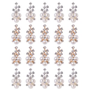 Bothyi - 20X Dijes Colgantes Diamantes De Imitación Accesorios De Bricolaje Para Pulseras Decoración De Boda