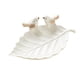 thumbnail image 1 of Pendientes En Forma De Hoja De Porcelana, Bandeja De Joyería, Plato De Aperitivos Para Regalo De Inauguración De La Casa, Color Blanco, 1 of 5