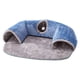 thumbnail image 2 of Cama Túnel 2 En 1 Para Gatos, Para Conejos Y Hámsteres, Color Azul, Talla L, 2 of 5