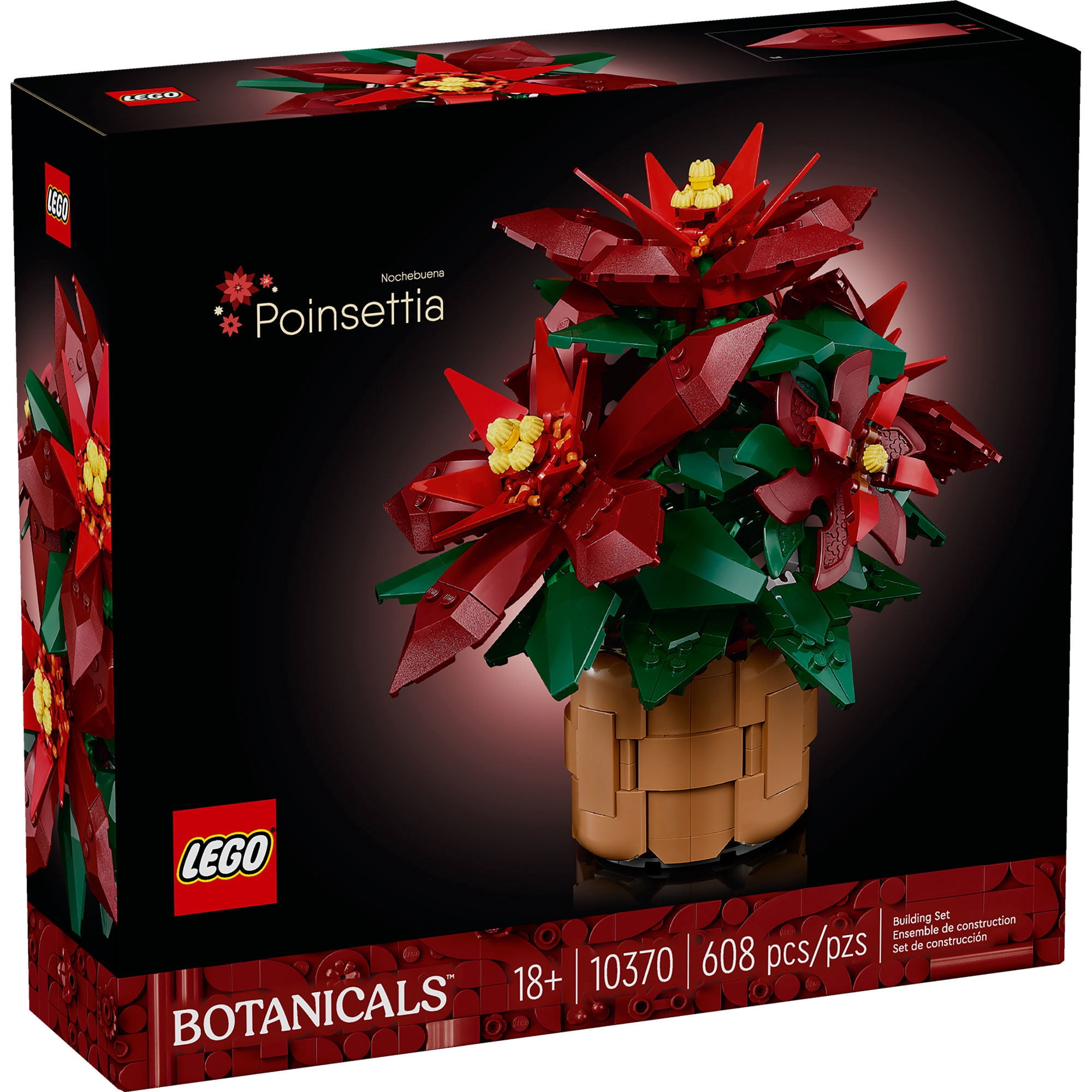 Bloques de construcción Lego Flor de Pascua