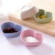 thumbnail image 3 of Juego de cuencos para mojar, cuenco con forma de corazón, plato de porcelana para salsa de soja, mini plato para condimentos para mermelada, 3 of 5