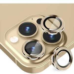 Generica - Lámina Protectora Aluminio Cámara Para Iphone 14 Pro / 14 Pro Max Dorado