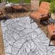 thumbnail image 1 of Alfombra para Exterior Utopia Home 183x274 cm Impermeable Reversible, 1 of 6