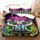 thumbnail image 1 of Rick And Morty Cartoon Quilt Duvet Cover Set Super Bedroom Decor3-Piece Bedding Set, 1 of 5