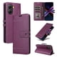 thumbnail image 5 of Premium Wallet Case for Xiaomi Poco X7 Pro 5G with Card Slots & Kickstand, Flip Cover Purple, 5 of 6