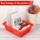 thumbnail image 5 of Cestas de Almacenamiento Geytetqi 39 × 26 × 12 cm Rojo (Pack de 12), 5 of 7