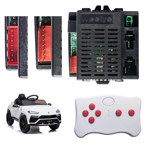 Kit de caja de control de receptor Weelye RX23 de 12 V para Power Wheels