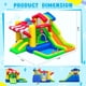 thumbnail image 2 of Castillo inflable FBSPORT con tobogán y piscina de pelotas para niños, 2 of 8
