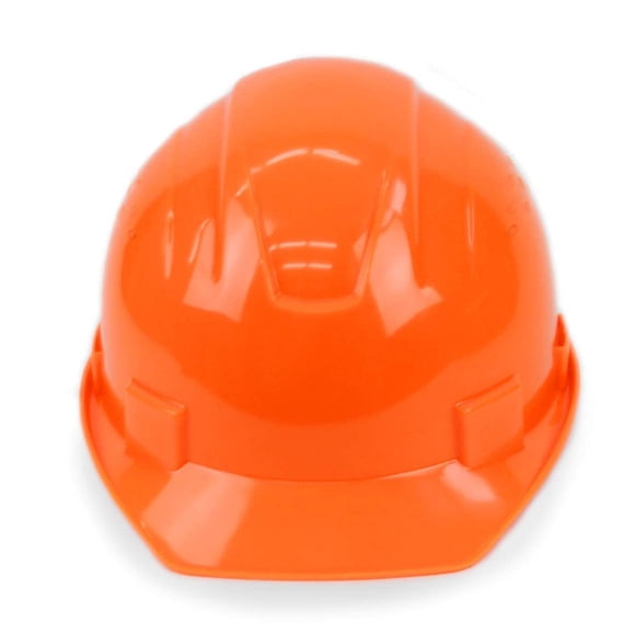 Casco de seguridad RK SAFETY RK-HP14 de 4 puntos con ajuste de trinquete, naranja de alta visibilidad