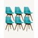 thumbnail image 1 of SILLA TULIP ECOCUERO TURQUESA X6, 1 of 3