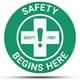 thumbnail image 1 of Adhesivo de suelo TRADESAFE Safety First, antideslizante, 43 cm de diámetro, 1 of 7