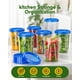 thumbnail image 3 of Set de contenedores de almacenamiento para congelador Canfanni 980 ml (paquete de 10), 3 of 7