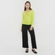 thumbnail image 4 of Polera Mujer Rib Cut Out PE Reciclado Lima - Corona, 4 of 5