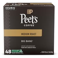 Peet'S Coffee - Cápsulas De Café Peet'S Big Bang Medium Toast, 48 Unidades