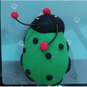 Genérico - Juguete Chinitas A Cuerda Para Gatos Verde