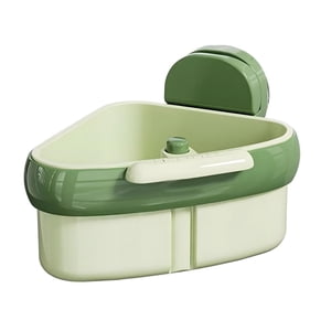 Bothyi - Cesta Coladora Para Fregadero, Versátil, Para Esquina, Para Cocina, Fácil Instalación, Color Verde