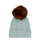 thumbnail image 1 of Gorro The North Face Oh Mega Fur Pom para mujer, color pino apagado, 1 of 1