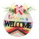 thumbnail image 4 of Signo De Bienvenida De Arco Iris, Decoración De Arte De La Pared, Colgador De Pared, Letrero De Puerta De Granja, 4 of 5