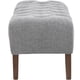 thumbnail image 2 of Banqueta Santi capitone Gris Claro, 2 of 3