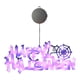 thumbnail image 3 of Letrero De Neón De Feliz Halloween Para Puerta De Fiesta, Arte De Pared Creativo Para Interiores, Letrero LED Morado, 3 of 5