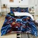 thumbnail image 1 of Cartoon Marvel Heroes Print Bedding Set 3PC 1 Duvet Cover 2 Pillowcases Adult and Children Bedding Set Luxury Bed Comforter Set Bed Sheets, 1 of 5