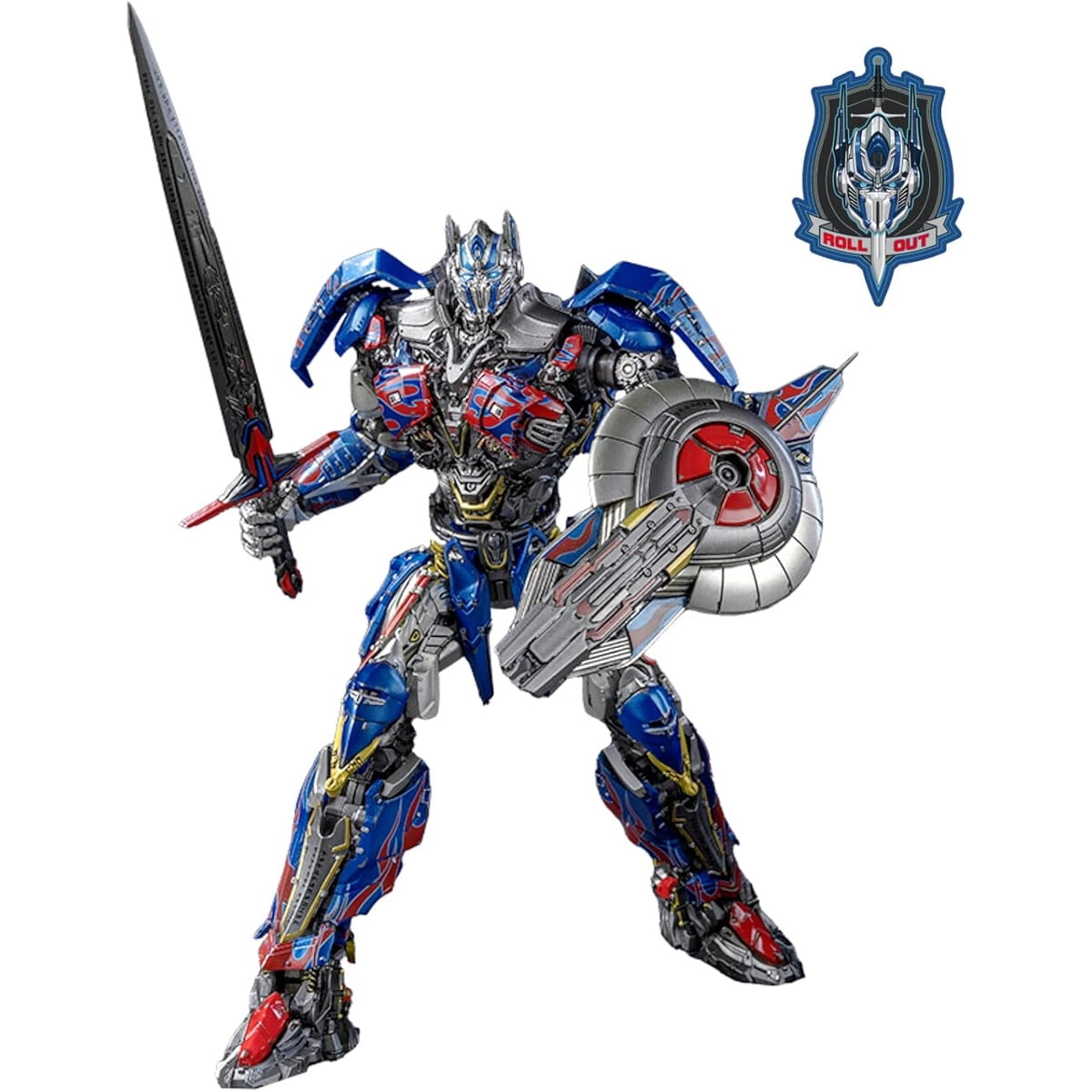Figura Transformers Yolopark Optimus Prime Amk Pro 20cm Led