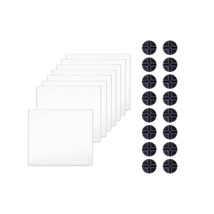 Ioensy - Jaula Para Perros, Valla De Patio, Recinto Interior De Pp Para Exteriores, Valla Para Mascotas Para Erizo, Gatito, Conejo, 8 Piezas