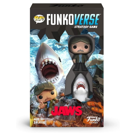 Juego de mesa Funko Pop! Funkoverse Jaws 100 con pistola Harpoon