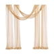 thumbnail image 4 of Camino De Mesa Drapeado Con Arco Para Boda, Reutilizable Para Telón De Fondo, Fiesta Temática, Vacaciones, Dorado, 4 of 5