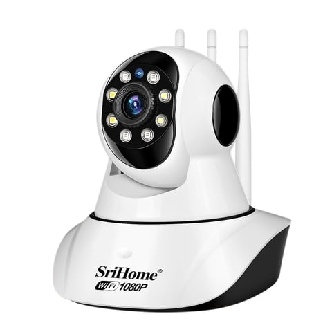 Sricam - Cámara Ip Wifi 2Mp Fhd 1080P Srihome Sp029 Luz Led