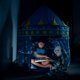 thumbnail image 5 of Tienda de campaña Toynk Blue Fantasy Castle para niños, 54 x 41 pulgadas, 5 of 6