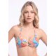 thumbnail image 1 of Bikini triangulo argolla central estampado coral Talla M, 1 of 3