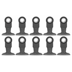 Pack De 10 Hojas De Corte Sumergible Bimetálicas Bosch Osl212F-10 Starlock 2.5""