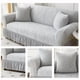 thumbnail image 4 of suxuMhao Funda de Sofá Estilo Falda para Sofá, Fundas Elásticas para Sofá Lavables, Antideslizante Resistente a los Arañazos Funda para Sofá de 2 Plazas, Fundas Tamaño Loveseat Se Ajustan a 57-72.83, 4 of 5