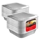 thumbnail image 1 of Moldes para tartas Stock Your Home, 8 cuadrados (paquete de 50) de aluminio con tapas, 1 of 7