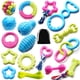 thumbnail image 1 of Chew Toys SZKOKUHO para perros pequeños, paquete de 17 unidades, entrenamiento para la dentición, 1 of 7