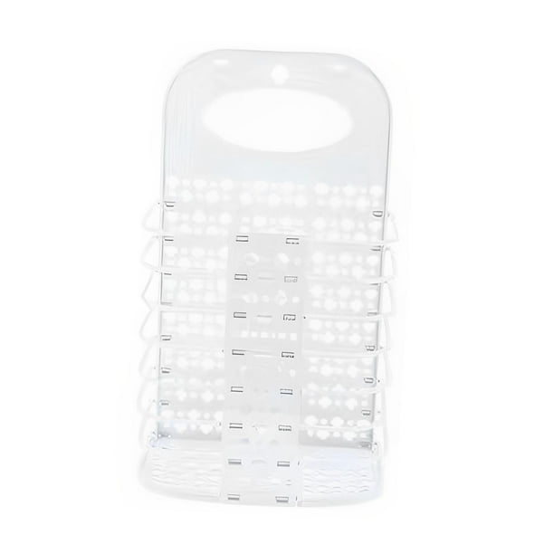 Cesto De Ropa Plegable Para Colgar Para Organizar El Hogar, Ropa, Toallas, Blanco Duradero