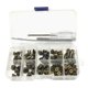 thumbnail image 5 of Picos Cono Tornillo Studs Bullet Punk Remache Studs Bolsas De Cuero Ropa Artesanía Bronce 60pcs, 5 of 5