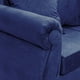 thumbnail image 3 of Sofá 2 Cuerpos Violeta Felpa Azul, 3 of 4