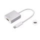 thumbnail image 1 of Adaptador USB Tipo C A HDMI 4K PC MAC Gris, 1 of 2